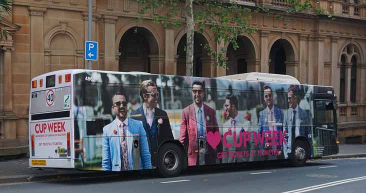 Sydney Buses Volvo B12BLE Custom CB60 Evo II 4867 Cup Week